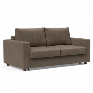 INNOVATION LIVING  Canapé NEAH STANDARD convertible 160x195 tissu Esina Cedar Brown