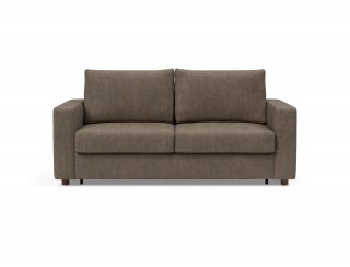 INNOVATION LIVING  Canapé NEAH STANDARD convertible 160x195 tissu Esina Cedar Brown