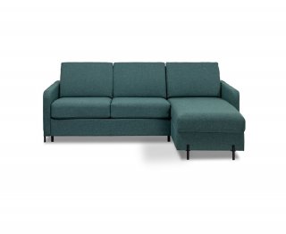 Canapé d'angle réversible  express 120 ELBE matelas 18 cm sommier lattes