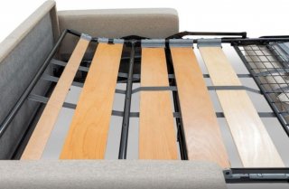 Canapé d'angle réversible  convertible express 140 CIVITAS matelas 18 cm sommier lattes