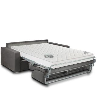 Canapé convertible express MUST matelas 160cm comfort BULTEX® 16cm sommier lattes RENATONISI