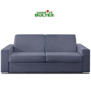 Canapé convertible express MUST matelas 160cm comfort BULTEX® 16cm sommier lattes RENATONISI