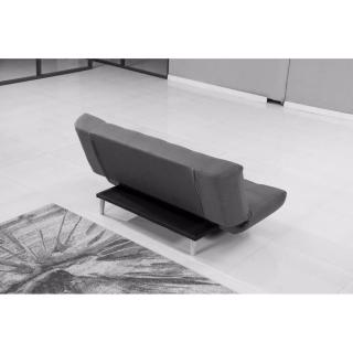Canapé Clic Clac design scandinave VIKING tissu bleu