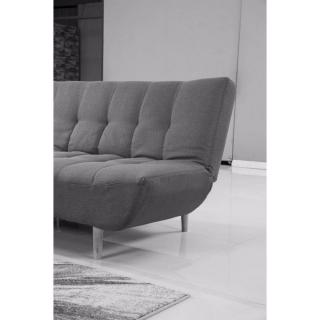 Canapé Clic Clac design scandinave VIKING tissu bleu