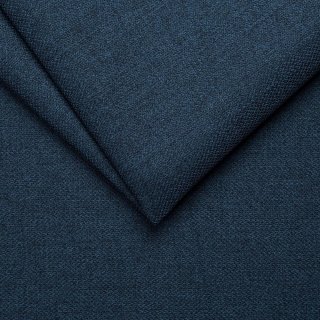 Canapé convertible express 120 IMPERIAL matelas 22 cm sommier lattes tweed Twist bleu nuit