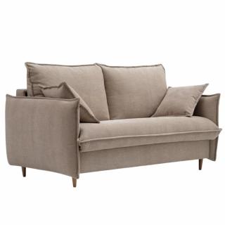 Canapé convertible express 160 cm SLASH sommier métal matelas 15 cm 