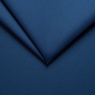 Canapé convertible ALPHA ouverture EXPRESS couchage 140 cm dossier moelleux tissu bleu cobalt