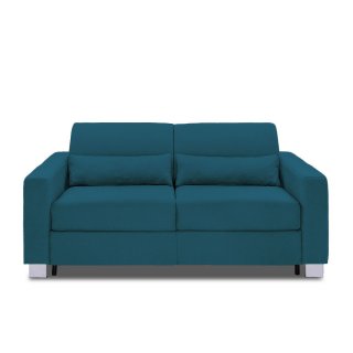 Canapé 3 places DOMUS V2 convertible EXPRESS sommier métal 140cm matelas 16cm