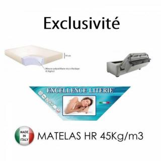 Canapé convertible EXPRESS 120cm DREAMER polyuréthane taupe,. matelas 16 cm