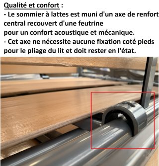 Canapé convertible FRANCE matelas 16cm système express  sommier lattes 140cm microfibre vert