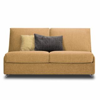 Canapé convertible express 140 FREE déhoussable matelas 14 cm sans accoudoirs 