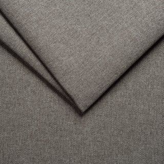 Canapé CanapExpress GRANDIOSE matelas mémory 22 cm sommier métal 140 cm tissu tweed gris