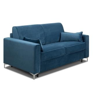 Canapé convertible express JACKSON 140cm sommier lattes matelas 16 cm