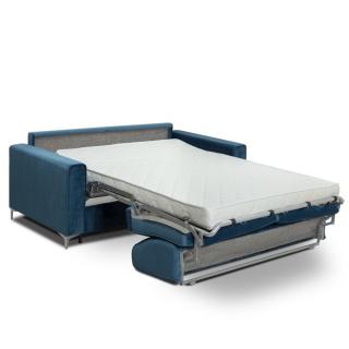 Canapé convertible express JACKSON 140cm sommier lattes matelas 16 cm