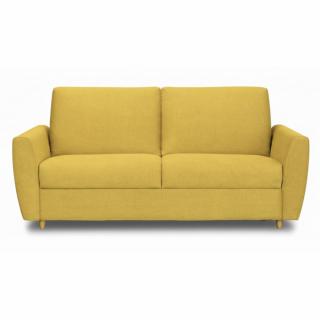 Canapé convertible express 140 ROCK déhoussable avec range oreiller matelas 16 cm 