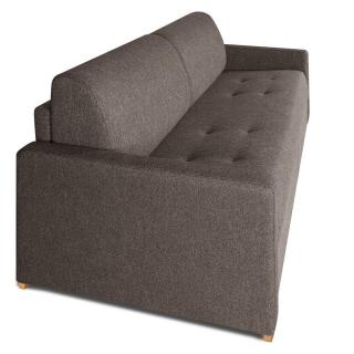 Canapé convertible express DANDY matelas 140cm comfort BULTEX® mono assise capitonnée