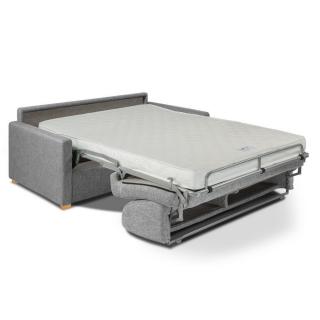 Canapé convertible express DANDY matelas 140cm comfort BULTEX® mono assise capitonnée