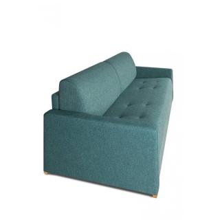 Canapé convertible express DANDY matelas 140cm comfort BULTEX® mono assise capitonnée