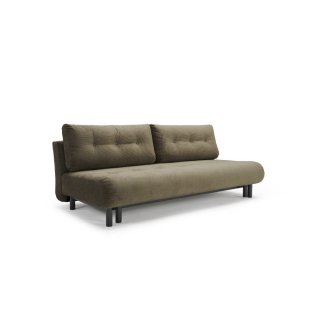 INNOVATION LIVING  Canapé convertible NABLI 140x200cm Tissu Cordufine Pine Green