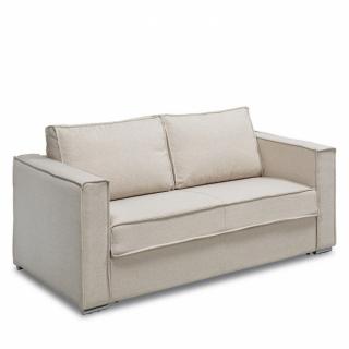 Canapé convertible EXPRESS IBIZA couchage 140 cm matelas 16 cm sommier LATTES