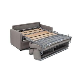 Canapé convertible EXPRESS  SQUADRA 120 cm  polyuréthane rouge clair sommier lattes RENATONISI