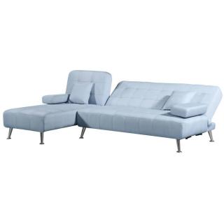 Ensemble DANTE convertible 3 pièces canapé méridienne fauteuil tissu tweed
