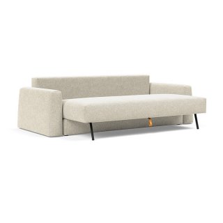 INNOVATION LIVING  Canapé lit CONE convertible 160x195 tissu Taura Off White