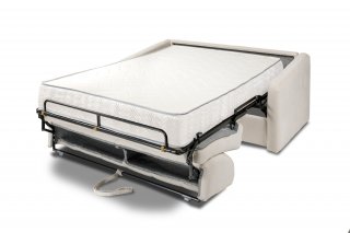 Canapé lit VALLAURIS convertible EXPRESS 120cm sommier métal matelas 22 cm