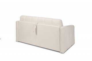Canapé lit VALLAURIS convertible EXPRESS 140cm sommier métal matelas 16 cm