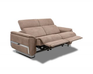 Canapé 2 places relax électrique REAUMUR avec système zéro wall