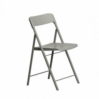 Chaise pliante ZETA Lot de 6 Tortora