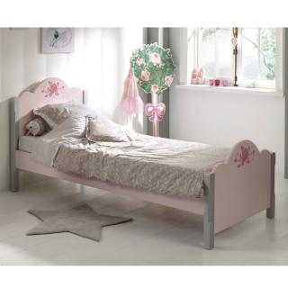 Ensemble chambre à coucher 3 éléments LYLI rose/gris
