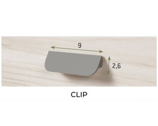 Composition Chambre AD-063  Finition : Nomad - Ocean - Blanco - Atlas 22 / Poignée Clip - Méga Clip - Round