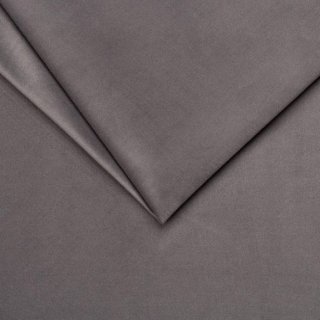 Canapé 3-4 places CHESTERFIELD Convertible Express 160 cm sommier lattes matelas 16 velours gris éléphant
