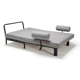 INNOVATION LIVING Canapé BZ convertible design avec accoudoirs ALVIS   200*140cm