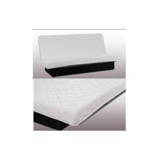 CLIC CLAC LUXE convertible CASLANO rouge 130*190cm matelas 12 cm