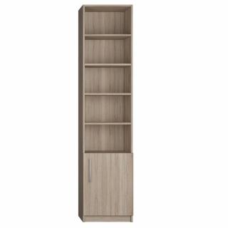 Colonne bibliothèque 1 porte 50*50 cm Hauteur 223 cm personnalisable Colonne bibliothèque 1 porte 50*50 cm Hauteur 223 cm personnalisable