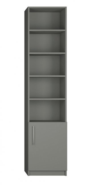 Colonne bibliothèque 1 porte 50*50 cm Hauteur 223 cm personnalisable