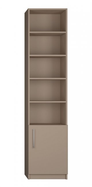 Colonne bibliothèque 1 porte 50*50 cm Hauteur 223 cm personnalisable
