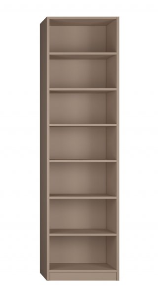 Colonne bibliothèque 6 étagères 50*50 hauteur 240 cm personnalisable