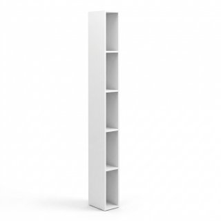 Colonne de rangement MULTIMO 5 niches largeur 24 cm blanc