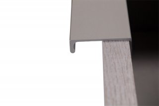 Commode ENSSE 5 tiroirs blanc et miroir