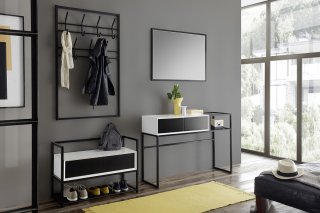 Console coiffeuse design KOUROU 2 tiroirs