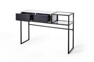 Console coiffeuse design KOUROU 2 tiroirs
