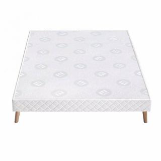Ensemble MERINOS double sommier ferme avec matelas ENERGETIK à ressorts ensachés couchage 2*80*200cm
