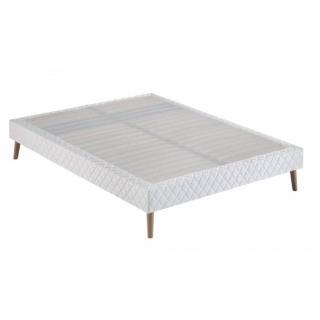 Ensemble MERINOS sommier morphologique 3 zones avec matelas MEKY longueur couchage 200cm