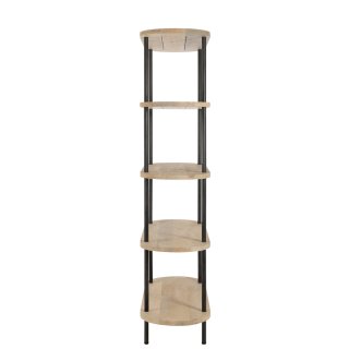 Etagère DATOA 5 planches Bois de manguier / Fer