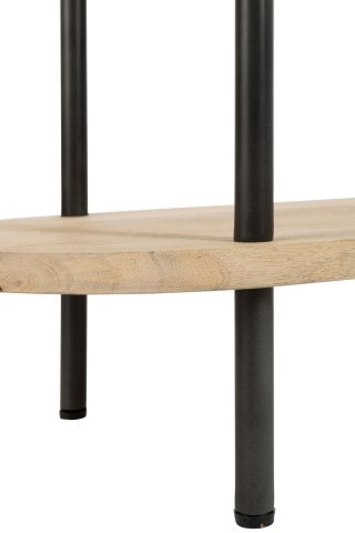 Etagère DATOA 5 planches Bois de manguier / Fer