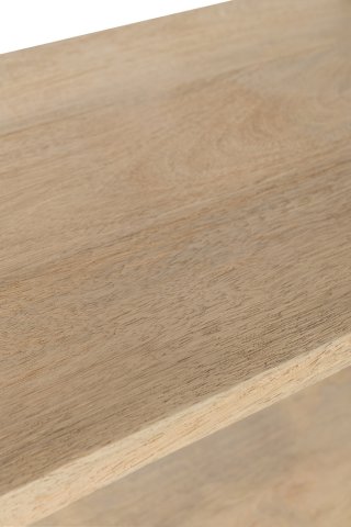 Etagère DATOA 5 planches Bois de manguier / Fer