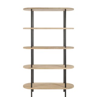 Etagère DATOA 5 planches Bois de manguier / Fer